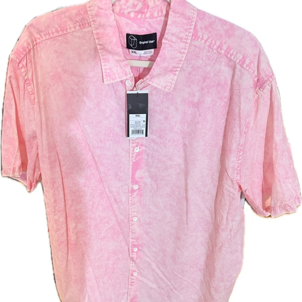 Original Use Men's Light Pink Casual Shirt